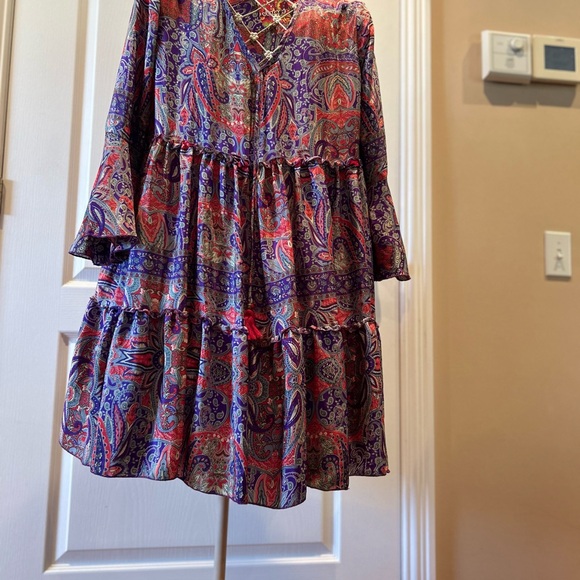 Colorful Paisley Dress - Picture 5 of 16